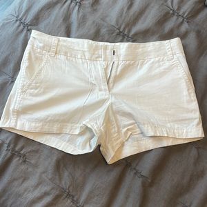 J crew white chino short